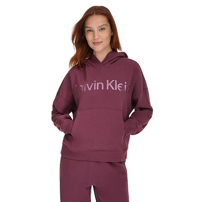 Metallic Shine Logo Hoodie