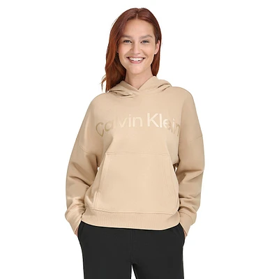 Metallic Shine Logo Hoodie