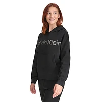 Metallic Shine Logo Hoodie