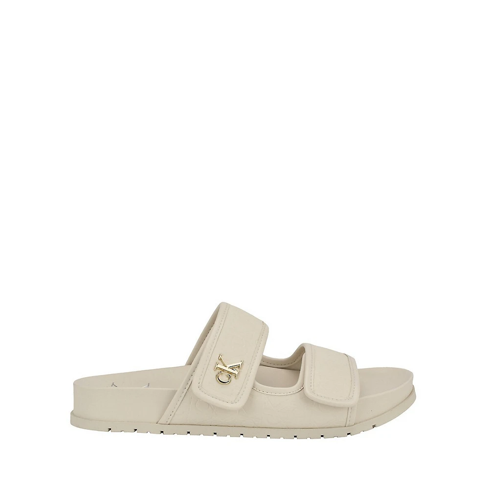Linora Double-Band Platform Sandals
