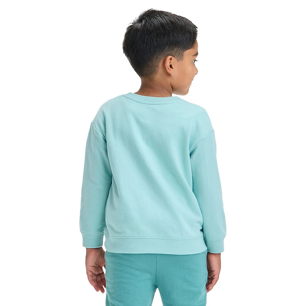 Little Boy's Let's Do This French Terry Sweatshirt