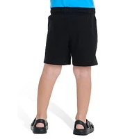 Little Boy's Shark Graphic Pull-On French Terry Shorts