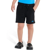 Little Boy's Shark Graphic Pull-On French Terry Shorts