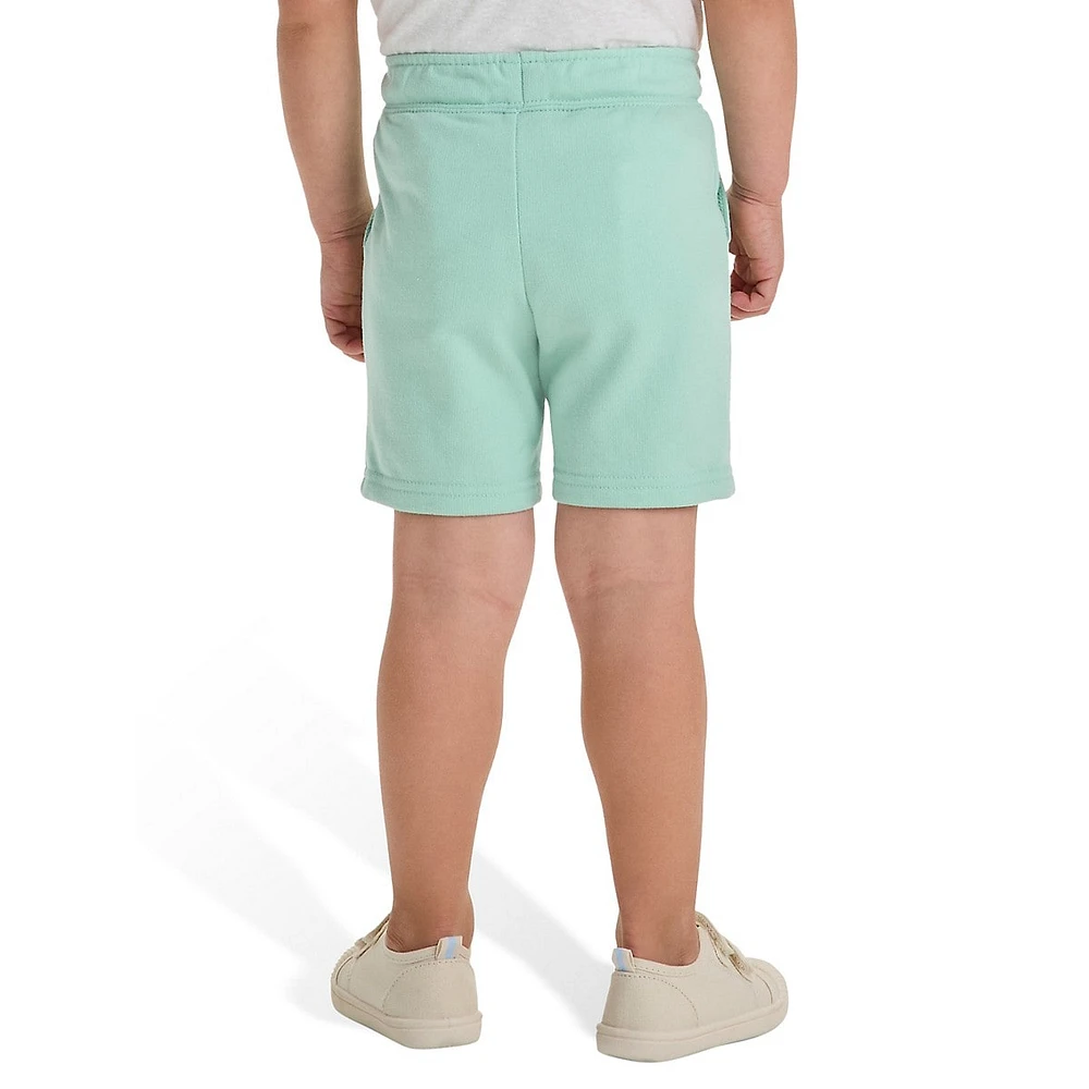 Little Boy's French Terry Pull-On Shorts
