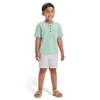 Little Boy's Henley Short-Sleeve T-Shirt