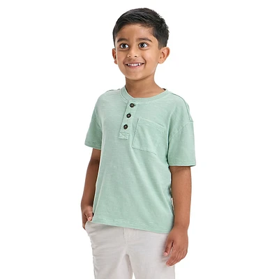 Little Boy's Henley Short-Sleeve T-Shirt