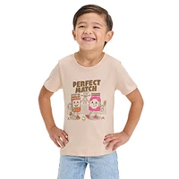 Little Boy's Peanut Butter & Jelly Graphic T-Shirt