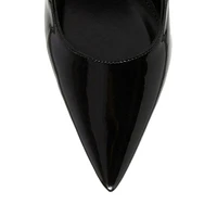 Legacii1 Patent Slingback Kitten Pumps