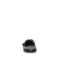 Vessena-R Leather Mary-Jane Flats