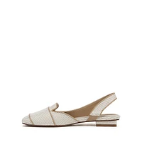 Teagan2 D'Orsay Slingback Flats