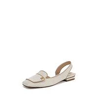 Teagan2 D'Orsay Slingback Flats