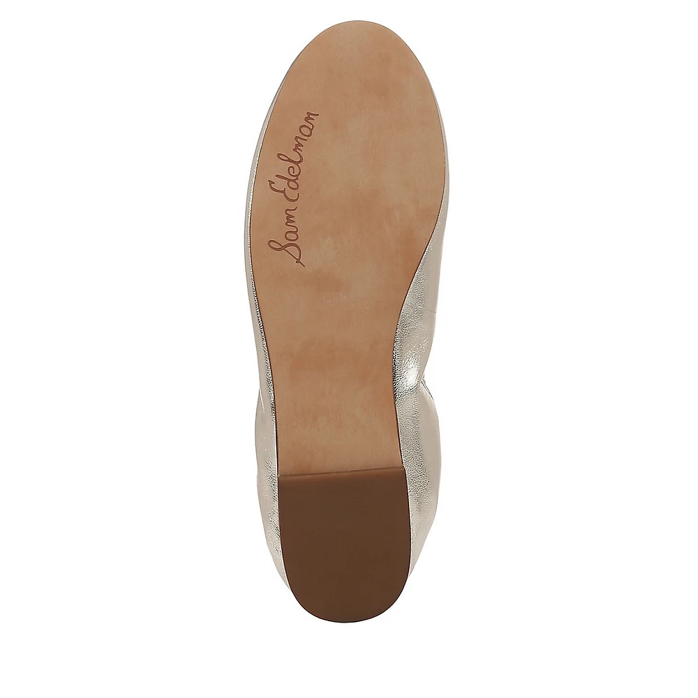 Ballerines en cuir Felicia