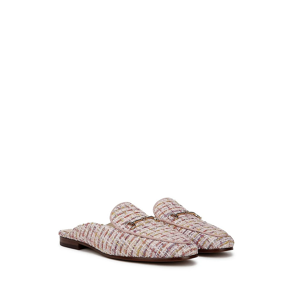 Linnie Bit Tweed Mules