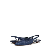 L-Palmira2 Raffia Slingback Flats