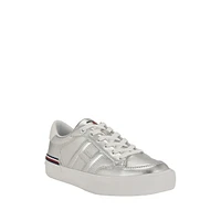 Men's Keziah Metallic Low-Cut Sneakers