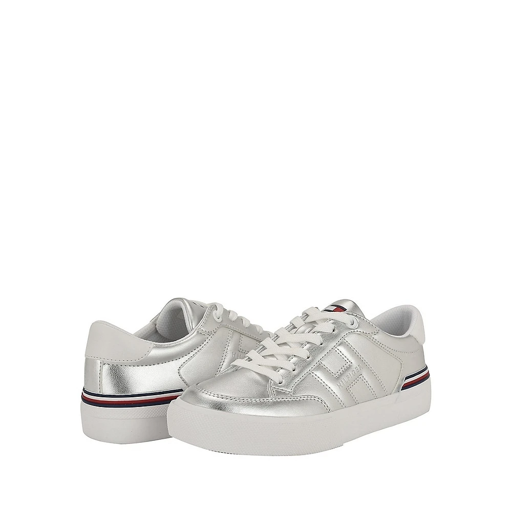 Men's Keziah Metallic Low-Cut Sneakers