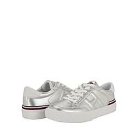 Men's Keziah Metallic Low-Cut Sneakers
