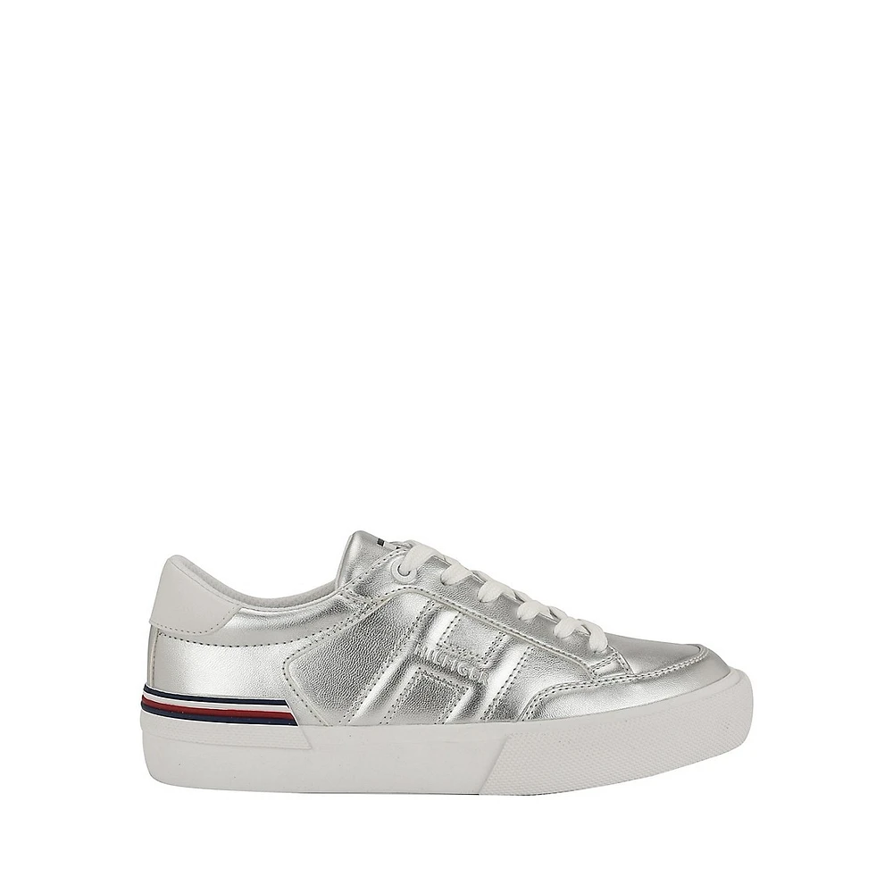 Men's Keziah Metallic Low-Cut Sneakers