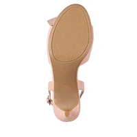 Marette Rose-Detail Slingback Sandals