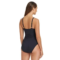 Maillot de bain à col montant Don't Mesh With Me