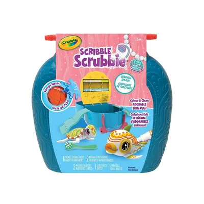Scribble Scrubbie Ocean Pets - Seashell Splash Playset