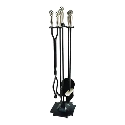 5 Piece Fireplace Tool Set, 32'' Height From Grant Collection