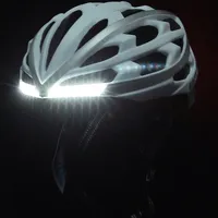 Safe-tec Smart Bicycle Helmet: Sensor Controlled Brake Light Function, Head Lights