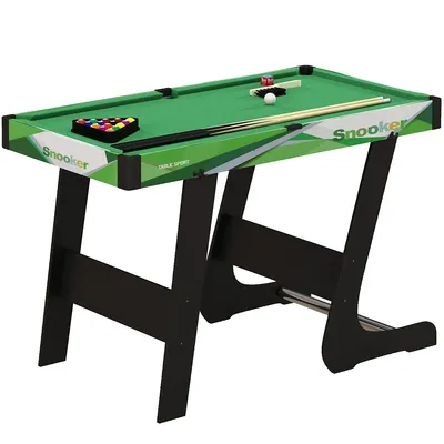 41" Folding Billiard Pool Table Set For Youth And Adults