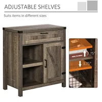 Sideboard Buffet Cabinet With Adjustable Shelf