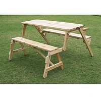 Convertible Table & Garden Bench