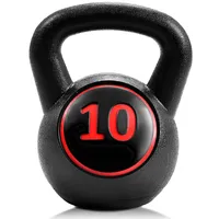 3-piece Kettlebell Weights Set, Weight Available 5,10,15 Lbs, Hdpe Kettlebell For Strength And Conditioning