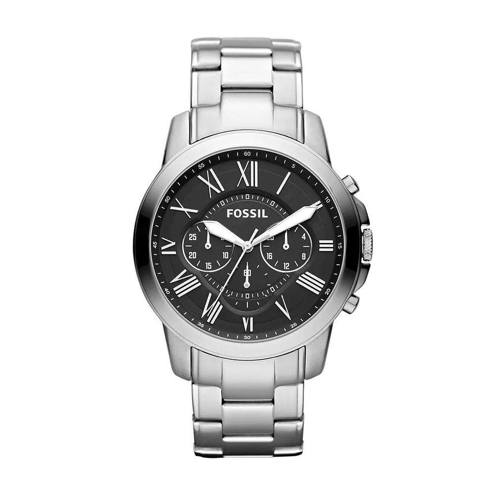 Women's Grant Chronograph, Stainless Steel Watch