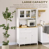 71" Kitchen Pantry Cabinet