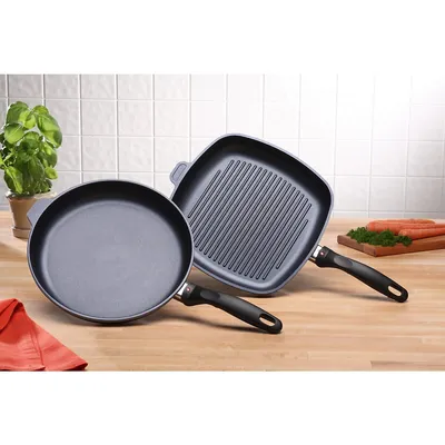 2 Piece Fry & Grill Pan Induction Set