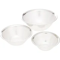 Stainless Bowl & Punched Strainer 6pcs