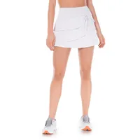 Womens Day-to-day Overlay Skort With Biker Shorts And Pockets