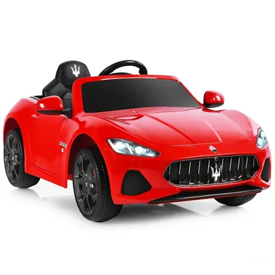 12v Kids Ride On Car Licensed Maserati Grancabrio W/remote Control & Music