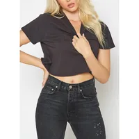 Cropped Loose Tee