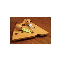 Rubber Wood 2 Mice Cheese Board Set