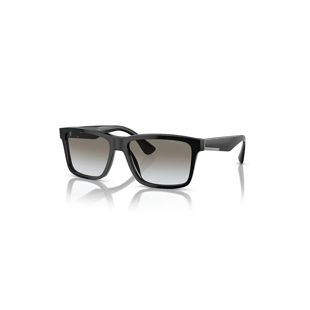 Square Mask sunglasses in acetate and nylon Dark Havana - LOEWE