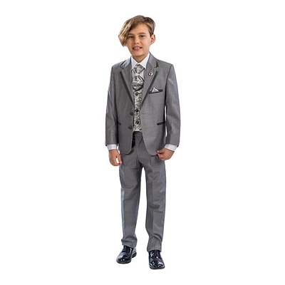 The Noble One Formal Boys Suit - Slim Fit Tuxedo Set With European Style