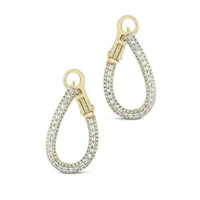 Heather Statement Studs Earring Sterling Forever Gold