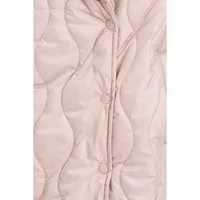 Shawl Collar Quilted Puffer
