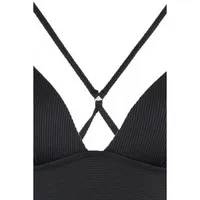 Women Triangle Knitted Bikini Top