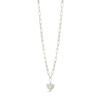 Beating Heart Pendant Necklace