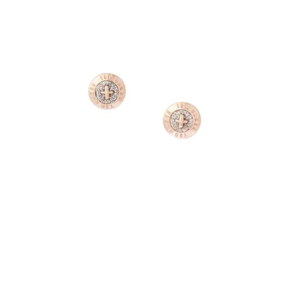 Eisley Enamel Mini Button Earring