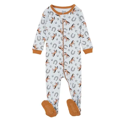 Kids Footed Sleeper Cotton Boys Pajamas