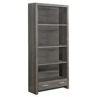 Bookcase 71" High / With A Storage Drawer
