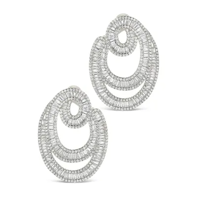 Arie Statement Studs Earring Sterling Forever