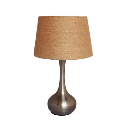 Touch Table Lamp With 3 Intensity Levels, 10.23 '' X 15.74 '', From The Adrien Collection, Brown